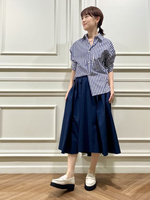 MADISONBLUE/MB999-6715 TUCK VOLUME SKIRT｜martinique（マルティニーク）｜商品詳細｜メルローズ公式通販  | MELROSE STORE（メルローズストア）