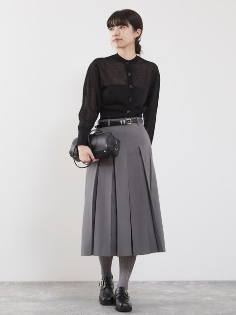 MAISON BOINET/メゾンボワネ】カーフレザーベルト｜martinique