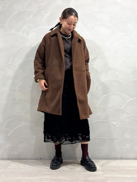 martinique【COGTHEBIGSMOKE】別注ペンタゴン ボアコート martinique【COGTHEBIGSMOKE】別注ペンタゴン ボアコート