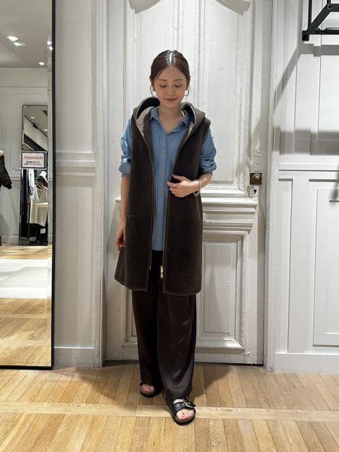 別注》【RISLEY /リズレイ】ボアベスト｜Liesse（リエス）｜商品詳細