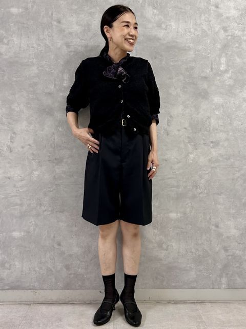 Honey　マルティニーク　ブラック　コンビ　ニット　極美品 martinique(マルティニーク)｜メルローズ公式通販l MELROSE
