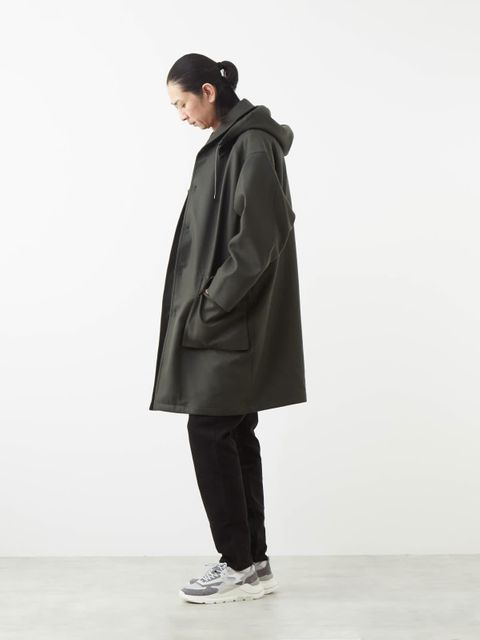 AURALEE / オーラリー LIGHT MELTON HOODED LINER COAT｜商品詳細