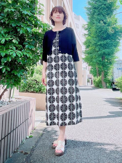 ◇婦人公論掲載商品◇ インドコットン パッチワーク刺繍 ノースリーブ