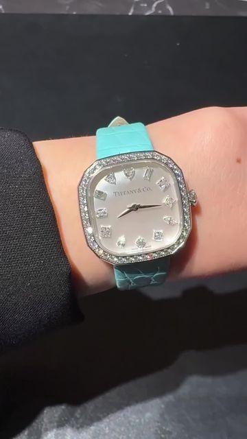 ティファニー TIFFANY&amp;Co. エタニティ 時計 腕時計 ブルー 腕時計　ブルーシェル　ホワイトゴールド　ダイヤモンド 楽天市場】ティファニー TIFFANY&Co. エタニティ 時計 腕時計 ブルー