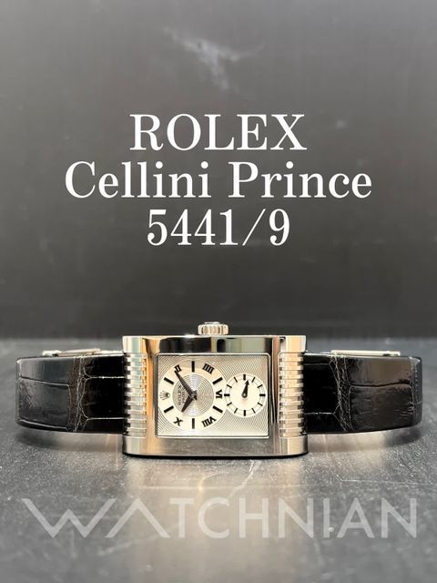 ロレックス チェリーニ プリンス 5441/9 シルバー メンズ 時計 【中古