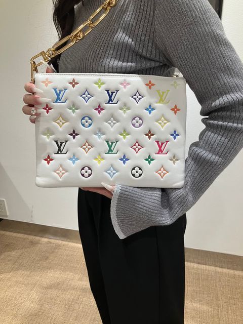 ルイ ヴィトン モノグラムマルチカラー LV×TM クッサン PM マルチ