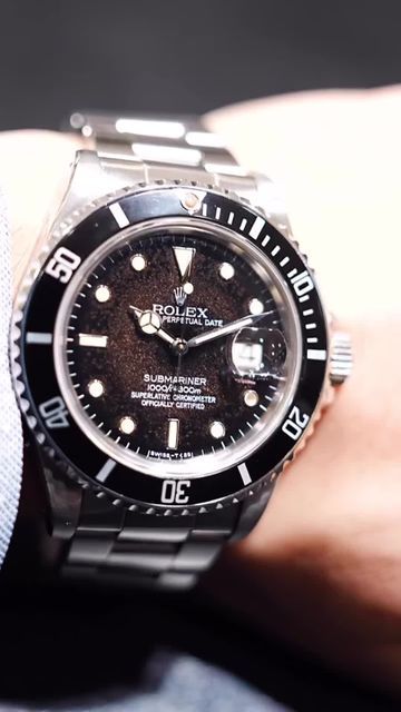 ロレックス サブマリーナ デイト 16800 ブラック メンズ 時計 【中古