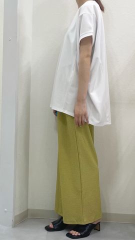 撥水ポンチドルマンスリーブチュニック
