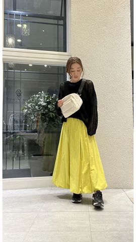 ナイロンタフタバルーンスカート