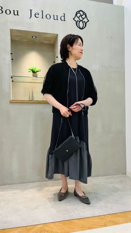 シアーレースブルゾン