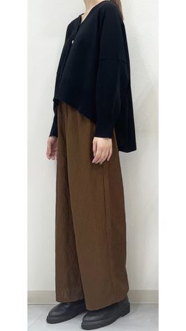 ナミ柄ジャガードパンツ