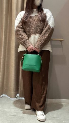 ナミ柄ジャガードパンツ