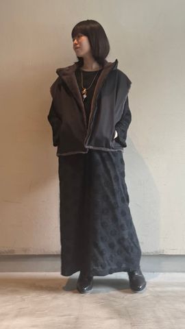 リバーシブルファーベスト】｜PLAIN PEOPLE(プレインピープル) 公式