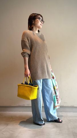 intoca./イントゥーカ】サマーニット/261-LILL-PO-0102】｜PLAIN