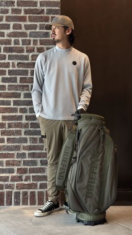 CE MEN'S THERMAL NECK LOGO LS HIGHNECK （リラックスフィット