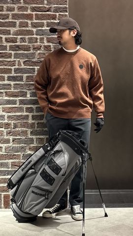 CE MEN'S WR BIAS LOGO CREWNECK KNIT（CE メンズ WR バイアス ロゴ