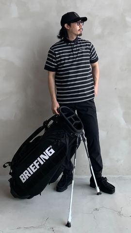 MEN'S DOUBLE STRIPE POLO RF（メンズ ダブルストライプ ポロ