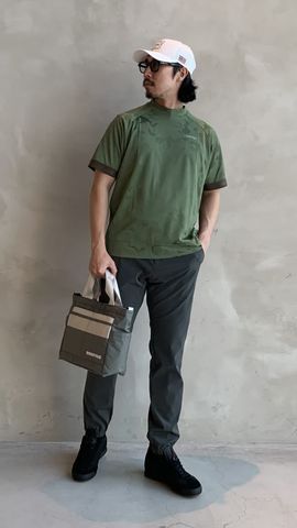 MEN'S CAMO JQ HIGHNECK（リラックスフィット）（メンズ カモ