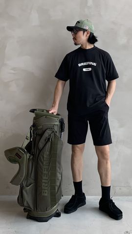 ブリーフィング　3Dロゴハーフパンツ　L MEN'S WR NYLON 3D LOGO SHORT PANTS（メンズ WRナイロン 3Dロゴ