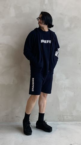 ☆美品☆ BRIEFING × WLGミラノリブ切替ニット LW THERMAL KNIT SHORT PANTS（LW サーマルニットショートパンツ