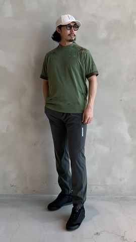 MEN'S CAMO JQ HIGHNECK（リラックスフィット）（メンズ カモ