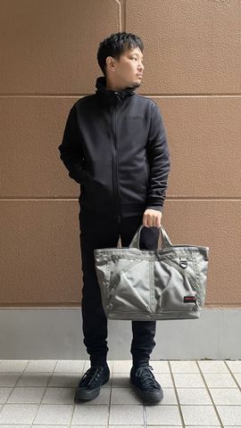 MEN'S STITCHED 3D LOGO CARGO JOGGER PANTS（メンズ ステッチド 3D