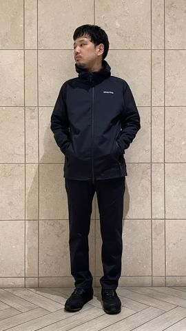MEN'S LOGO LINE PARKA（メンズロゴラインパーカー（パーカー