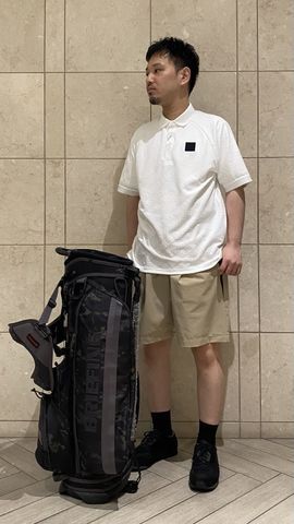 CE MEN'S BIAS LOGO JQ POLO （リラックスフィット）（CEメンズ