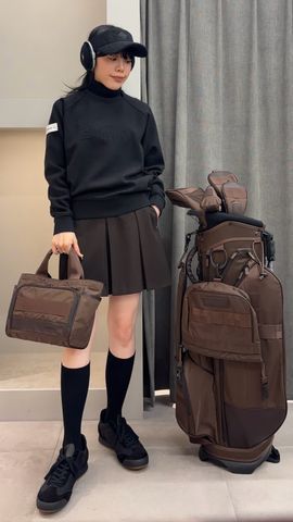 HOL WOMEN'S SMOOTH TOUCH PLEATED SKIRT（ホリデーウイメンズスムース