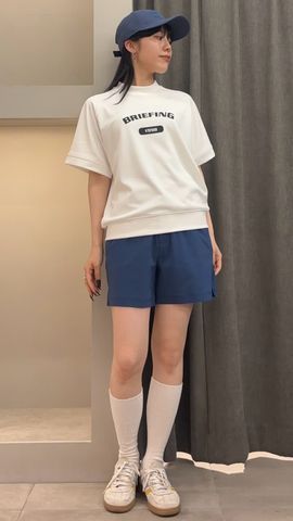 WOMEN'S COLLEGE LOGO HIGHNECK（リラックスフィット）（ウィメンズ