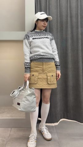 HOL WOMEN'S FAIR ISLE CREWNECK KNIT（ホリデーウイメンズフェア