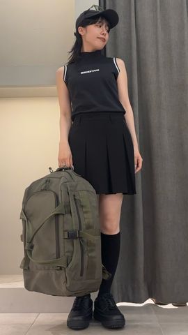 WOMEN'S STRETCH PLEATED SKIRT（ウィメンズ ストレッチ プリーテッド