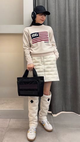 ♡M♡　BRIEFING ハイブリッド　ダウン　スカートM WOMEN'S HYBRID DOWN SKIRT（ウィメンズ ハイブリッド ダウンスカート