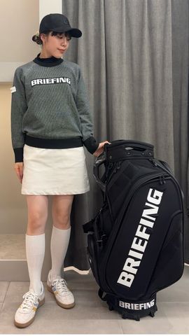 BRIEFING 新品　BIRDS EYE LOGO CREWNECK KNIT BRIEFING GOLF - MEN'S BIRDS EYE LOGO CREWNECK KNIT | ニット