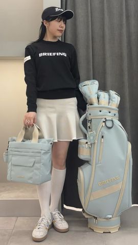 BRIEFING 新品　WOMEN’S WR CREWNECK KNIT S WOMEN'S WR CREWNECK KNIT（ウィメンズ WR クルーネックニット