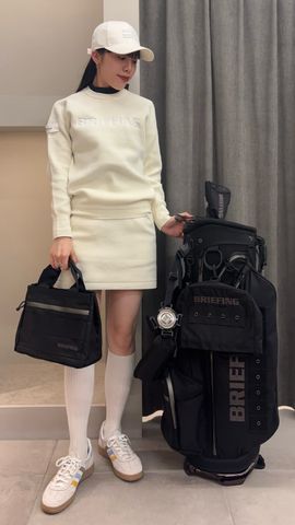 WOMEN'S MOLE YARN LOGO CREWNECK KNIT（ウィメンズ モール