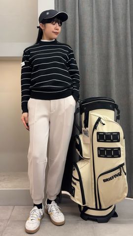 WOMEN'S 3D LOGO CREASED WIDE JOGGER PANTS（ウィメンズ 3Dロゴ