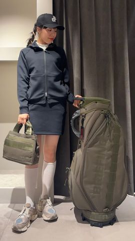 WOMEN'S MINI 3D LOGO HIGHNECK RF（リラックスフィット