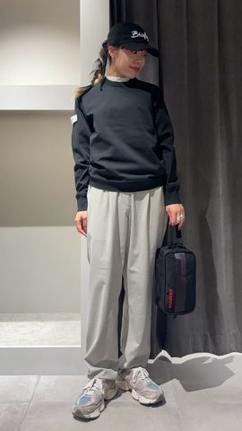 BRIEFING 新品　WOMEN’S WR CREWNECK KNIT S WOMEN'S WR CREWNECK KNIT（ウィメンズ WRクルーネックニット