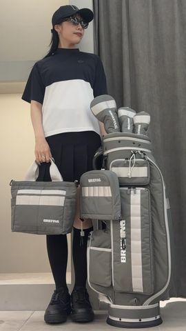BRIEFING ブリーフィング ダウン キルティングスカート 濃グレー WOMEN'S WR NYLON 3D LOGO PLEATED SKIRT（ウィメンズ ウォーターR