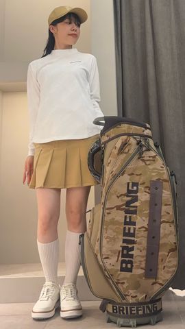 新品　BRIEFING WS WR NYLON 3D LOGO SKIRT S WOMEN'S WR NYLON 3D LOGO PLEATED SKIRT（ウィメンズ ウォーターR