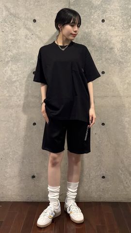 MENS WORKOUT LOGO SHORT PANTS（メンズワークアウトロゴ