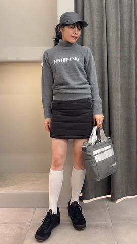 WOMEN'S SHAGGY LOGO TURTLENECK KNIT（ウィメンズ シャギー ロゴ