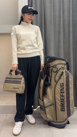 WOMEN'S SHAGGY LOGO TURTLENECK KNIT（ウィメンズ シャギー ロゴ