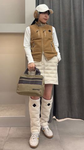 WOMEN'S WOOL BOA VEST（ウィメンズ ウールボアベスト（フリース・ボア