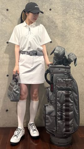 WOMEN'S MINI LOGO POLO（リラックスフィット）（ウイメンズミニ