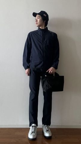 MEN'S REFLECTIVE LOGO WIND BLOUSON(メンズリフレクティブロゴ MEN'S REFLECTIVE LOGO WIND BLOUSON(メンズリフレクティブロゴ