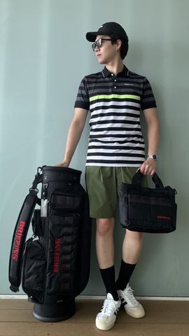 MEN'S MARINE STRIPE POLO（メンズマリンストライプポロ