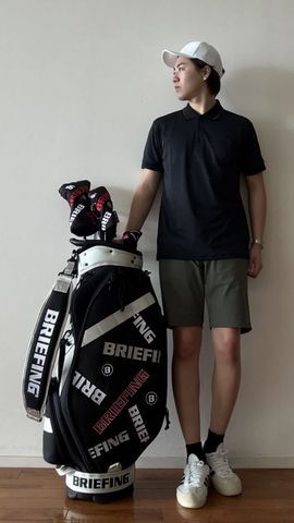 MEN'S BG FLAG POLO（メンズBGフラッグポロ（ポロシャツ