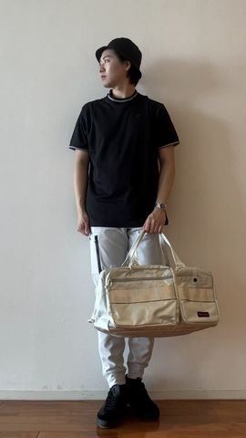 LA MEN'S MINI LINE HIGHNECK（LA メンズミニラインハイネック（モック